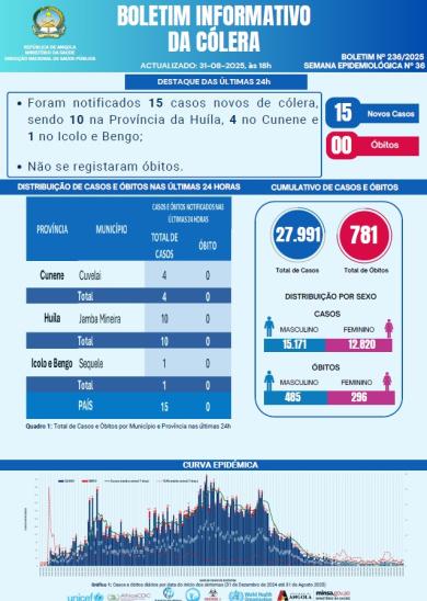 Boletim de Colera 2025 Nº 236